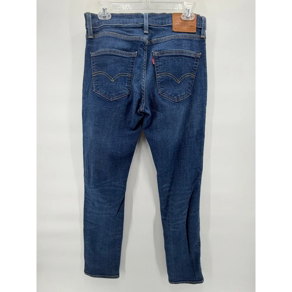 Levi's 511 Slim‎ Fit Jeans Mens W32 L34 Blue Medium Indigo Denim Classic